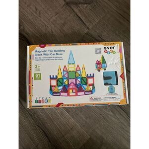 EverPlay 61-Piece Magnetic Building Blocks Se